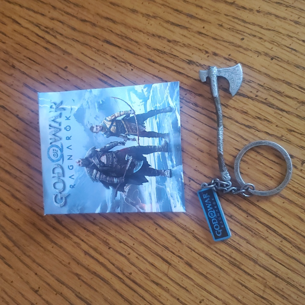 God Of War Ragnarok Keychain